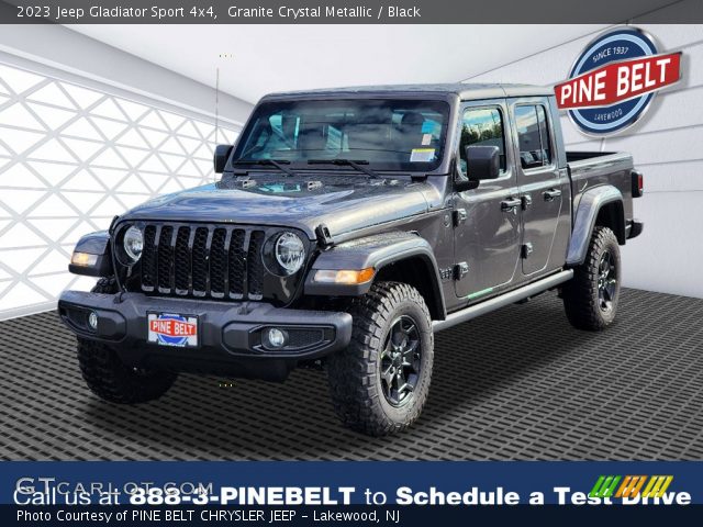 2023 Jeep Gladiator Sport 4x4 in Granite Crystal Metallic