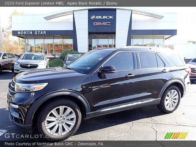 2020 Ford Explorer Limited 4WD in Agate Black Metallic