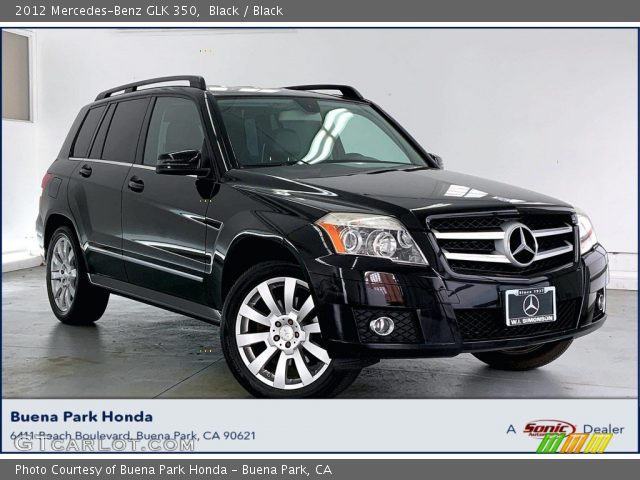 2012 Mercedes-Benz GLK 350 in Black