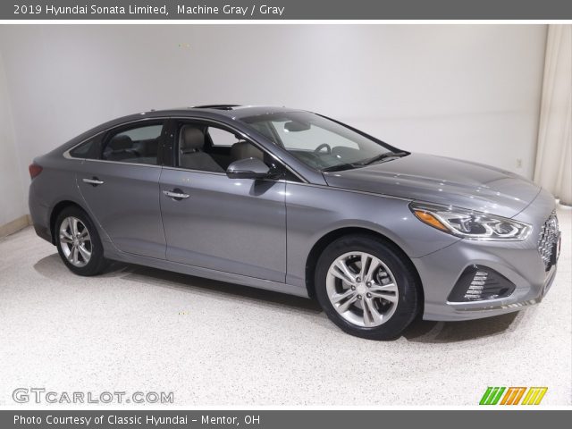 2019 Hyundai Sonata Limited in Machine Gray