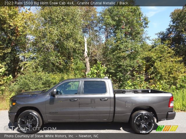 2022 Ram 1500 Big Horn Crew Cab 4x4 in Granite Crystal Metallic