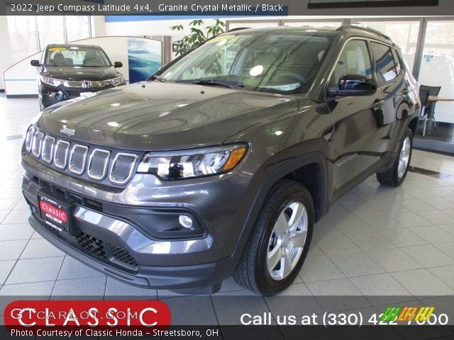 2022 Jeep Compass Latitude 4x4 in Granite Crystal Metallic