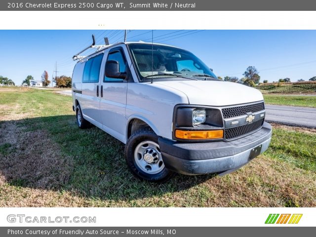 2016 Chevrolet Express 2500 Cargo WT in Summit White