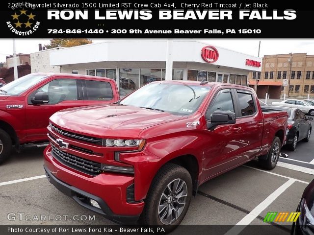 2022 Chevrolet Silverado 1500 Limited RST Crew Cab 4x4 in Cherry Red Tintcoat
