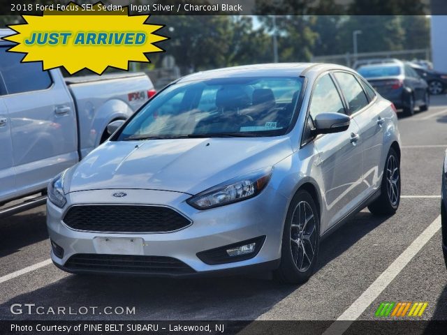 2018 Ford Focus SEL Sedan in Ingot Silver