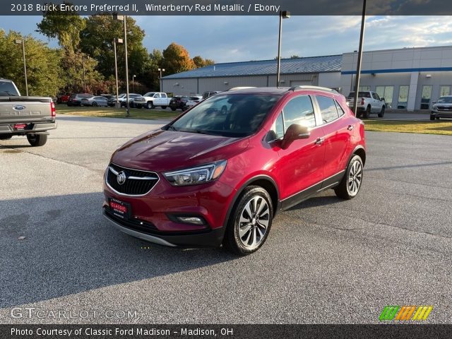 2018 Buick Encore Preferred II in Winterberry Red Metallic