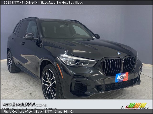 2023 BMW X5 sDrive40i in Black Sapphire Metallic