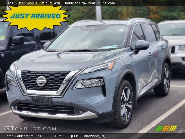 2021 Nissan Rogue Platinum AWD in Boulder Gray Pearl