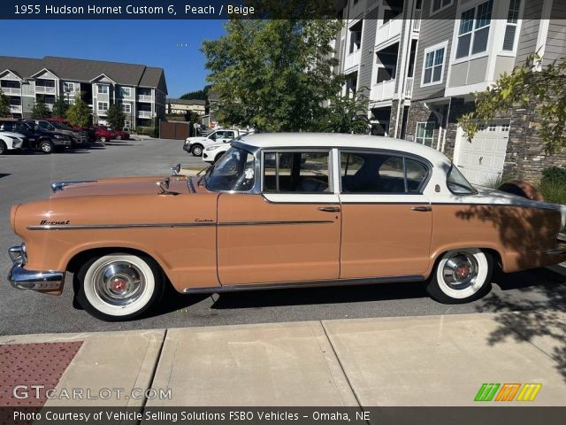 1955 Hudson Hornet Custom 6 in Peach