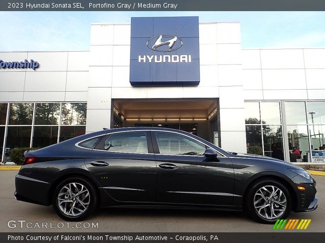 2023 Hyundai Sonata SEL in Portofino Gray