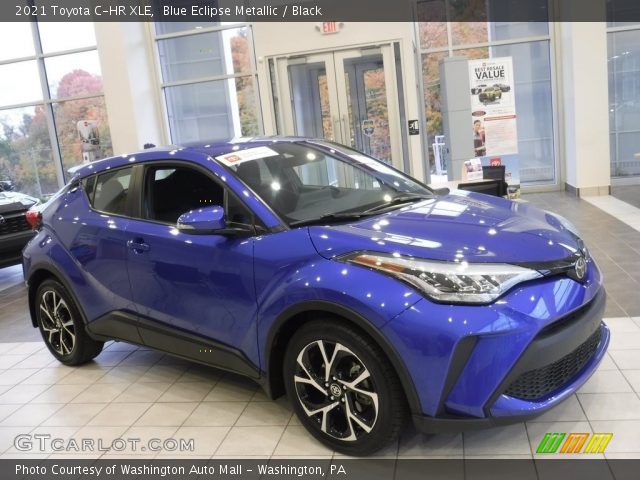 2021 Toyota C-HR XLE in Blue Eclipse Metallic