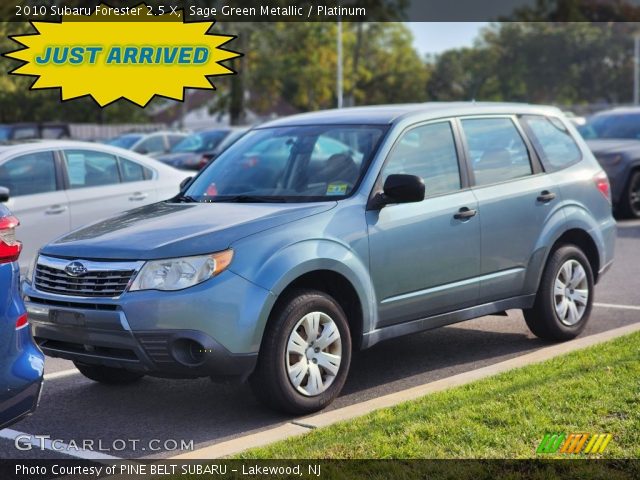 2010 Subaru Forester 2.5 X in Sage Green Metallic