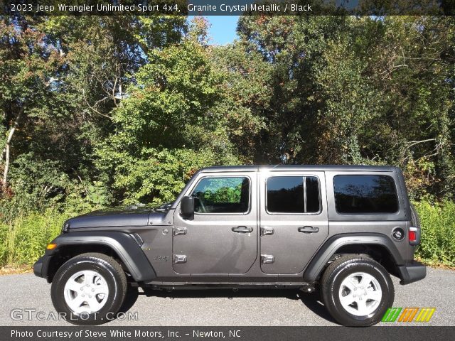 2023 Jeep Wrangler Unlimited Sport 4x4 in Granite Crystal Metallic