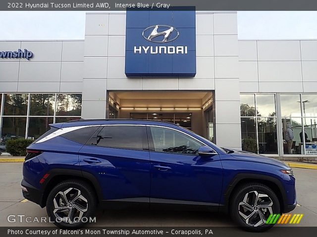 2022 Hyundai Tucson Limited AWD in Intense Blue