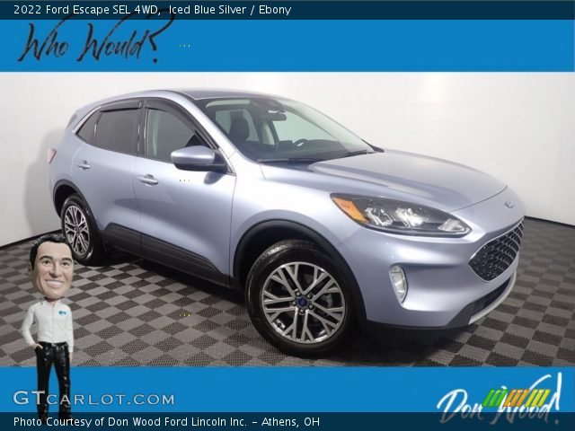 2022 Ford Escape SEL 4WD in Iced Blue Silver