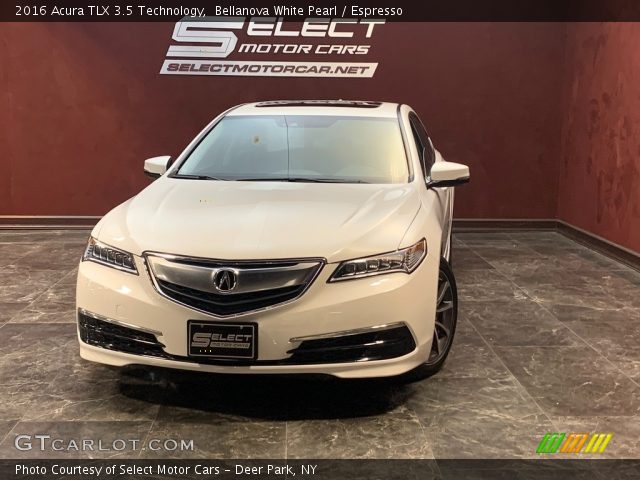 2016 Acura TLX 3.5 Technology in Bellanova White Pearl