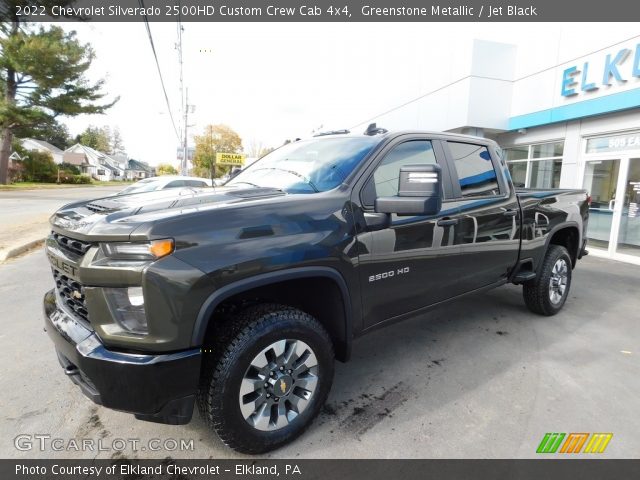 2022 Chevrolet Silverado 2500HD Custom Crew Cab 4x4 in Greenstone Metallic