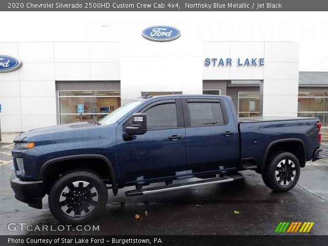 2020 Chevrolet Silverado 2500HD Custom Crew Cab 4x4 in Northsky Blue Metallic