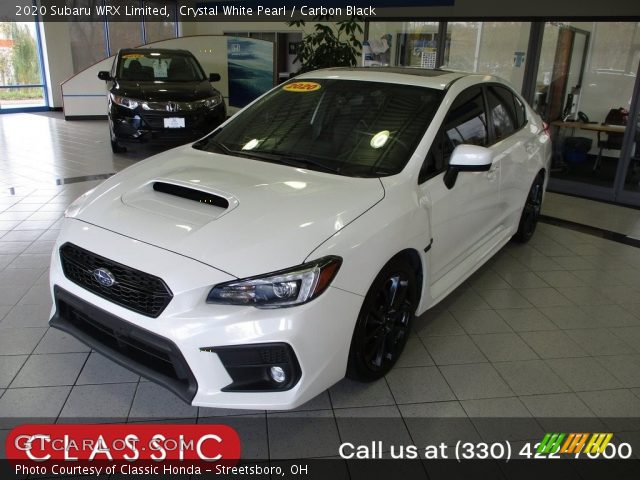 2020 Subaru WRX Limited in Crystal White Pearl