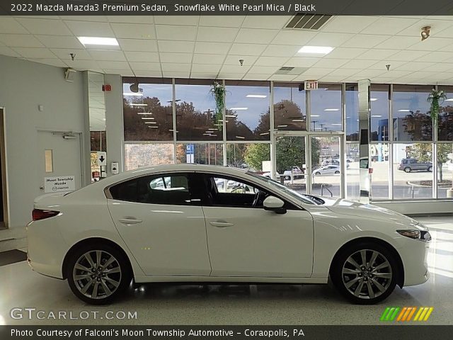 2022 Mazda Mazda3 Premium Sedan in Snowflake White Pearl Mica