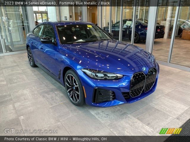 2023 BMW i4 Series eDrive40 in Portimao Blue Metallic