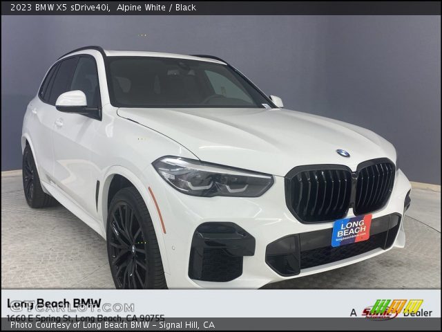 2023 BMW X5 sDrive40i in Alpine White