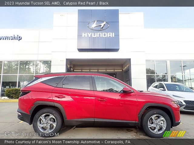 2023 Hyundai Tucson SEL AWD in Calypso Red Pearl