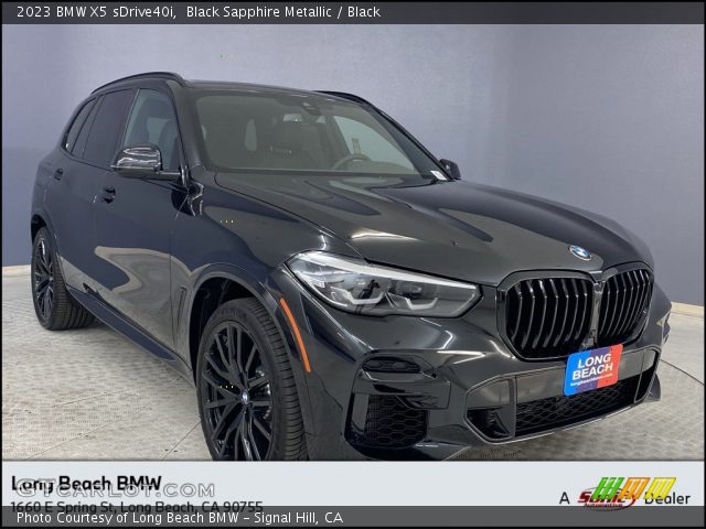 2023 BMW X5 sDrive40i in Black Sapphire Metallic