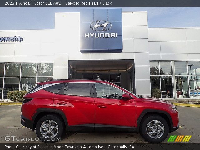 2023 Hyundai Tucson SEL AWD in Calypso Red Pearl