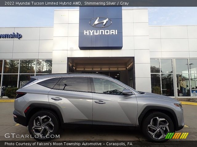 2022 Hyundai Tucson Limited Hybrid AWD in Shimmering Silver