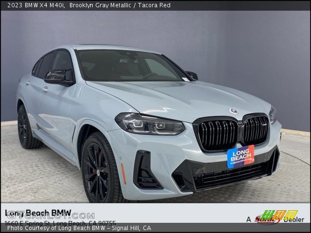 2023 BMW X4 M40i in Brooklyn Gray Metallic