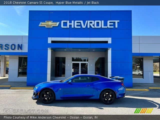 2018 Chevrolet Camaro SS Coupe in Hyper Blue Metallic