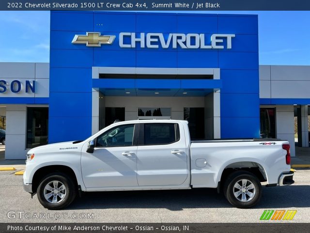 2022 Chevrolet Silverado 1500 LT Crew Cab 4x4 in Summit White