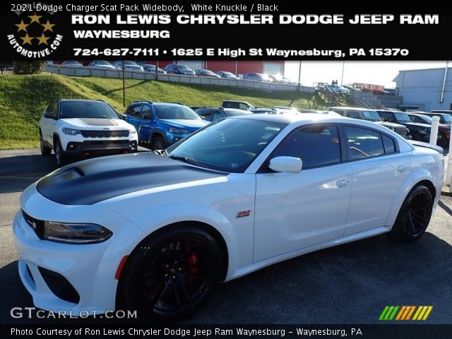 2021 Dodge Charger Scat Pack Widebody in White Knuckle