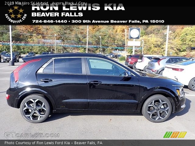 2023 Kia Niro SX Hybrid in Aurora Black