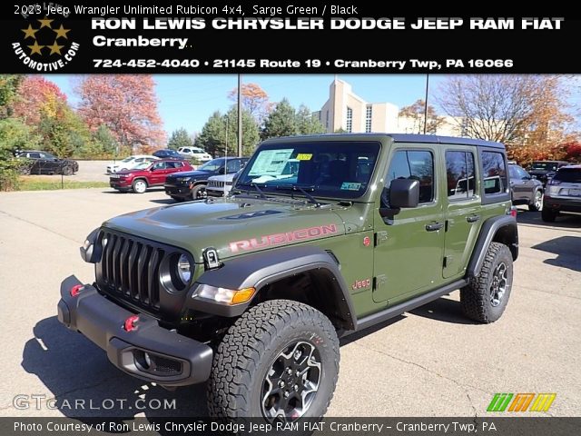 2023 Jeep Wrangler Unlimited Rubicon 4x4 in Sarge Green