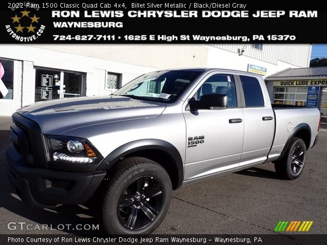 2022 Ram 1500 Classic Quad Cab 4x4 in Billet Silver Metallic