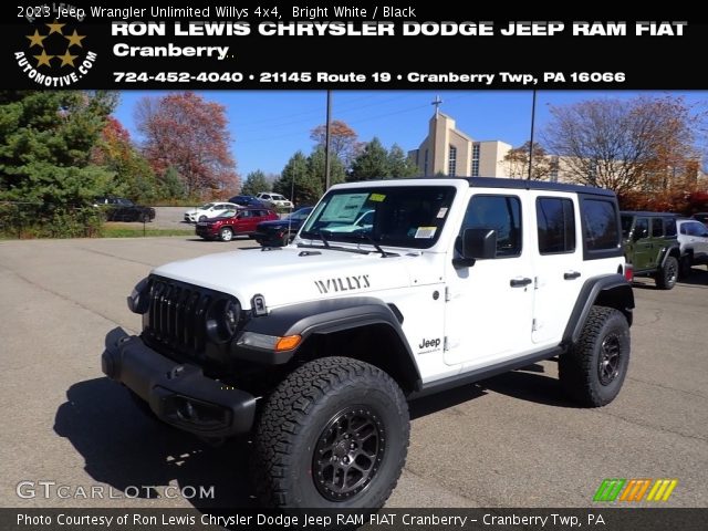 2023 Jeep Wrangler Unlimited Willys 4x4 in Bright White