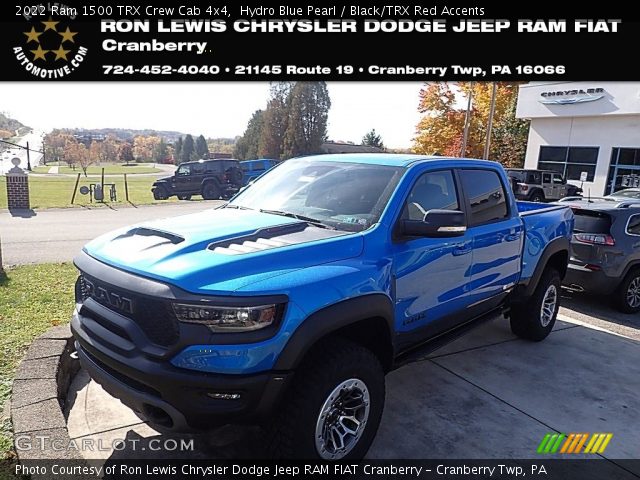 2022 Ram 1500 TRX Crew Cab 4x4 in Hydro Blue Pearl