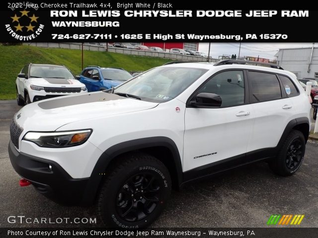 2022 Jeep Cherokee Trailhawk 4x4 in Bright White