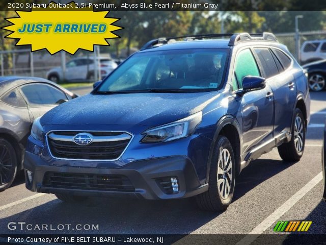 2020 Subaru Outback 2.5i Premium in Abyss Blue Pearl