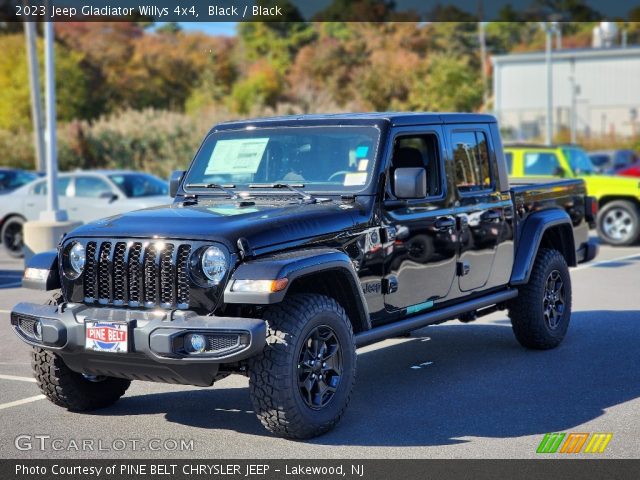 2023 Jeep Gladiator Willys 4x4 in Black