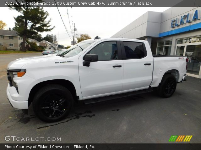 2022 Chevrolet Silverado 1500 Custom Crew Cab 4x4 in Summit White