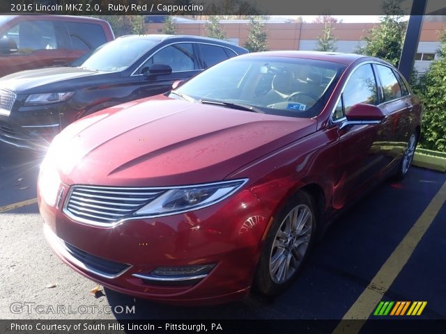 2016 Lincoln MKZ 2.0 in Ruby Red