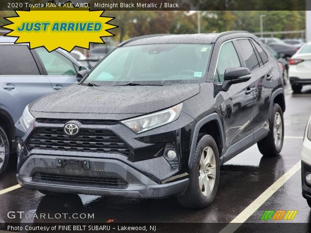 2020 Toyota RAV4 XLE AWD in Midnight Black Metallic