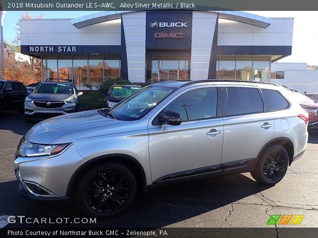 2018 Mitsubishi Outlander LE S-AWC in Alloy Silver Metallic