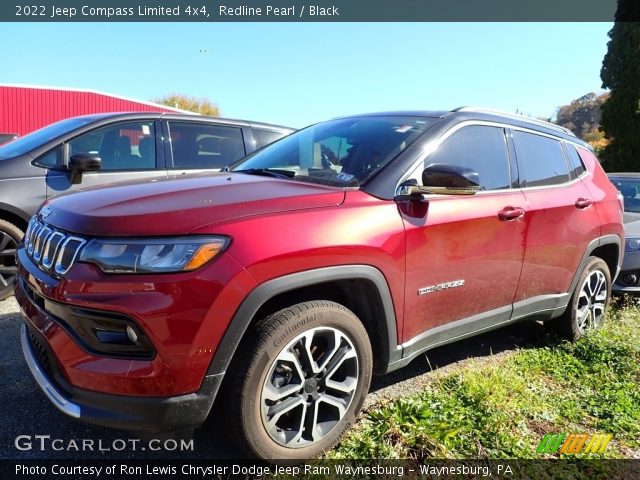2022 Jeep Compass Limited 4x4 in Redline Pearl
