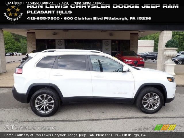 2021 Jeep Cherokee Latitude Lux 4x4 in Bright White