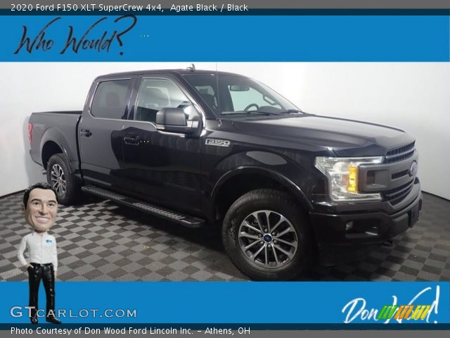 2020 Ford F150 XLT SuperCrew 4x4 in Agate Black