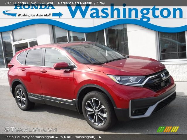 2020 Honda CR-V EX-L AWD in Radiant Red Metallic